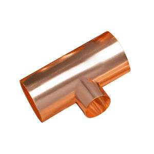 Té égal en cuivre personnalisé en usine pour plomberie et réfrigération Système de tuyauterie d'eau et de gaz - Product Image 3