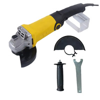 Meuleuse d'angle électrique 7 pouces 180 mm 10000 tr/min, outil électrique robuste pour la découpe, le meulage et le polissage du métal, vente en gros OEM