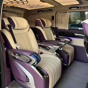 อุปกรณ์ตกแต่งรถยนต์เบนซ์ วีโต้ วี250ดี วี300 สปรินเตอร์ วี-ไอเอ็นโอ วี-คลาส คาร์นิวัล ซีเอ็นน่า พรีเวีย ดีไซน์รถยนต์สุดหรู เบาะรถยนต์แบบเบาะนั่งเครื่องบิน - Product Image 6