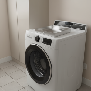 Vasca per Lavatrice 32 X 32 X 2.5 Pollici in Acciaio Inox 304 18 Ga, Parti Durevoli per Elettrodomestici da Lavanderia - Product Image 2