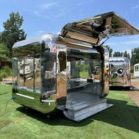 Food Truck Op Maat Gemaakte Eetwagen Hotdog Pizza Koffie Ijs Mobiele Camping Trailer Winkelcentrum Avondmarkt Buffet Auto