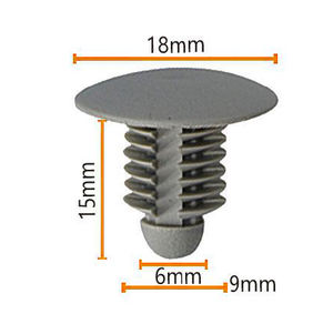 Nouvelles attaches en <span class=keywords><strong>plastique</strong></span> Qeepei QGC-C005 pour <span class=keywords><strong>Nissan</strong></span> – Fixations de carrosserie, rivets de pare-chocs, garantie 6 mois, remplacement/réparation - Product Image 2