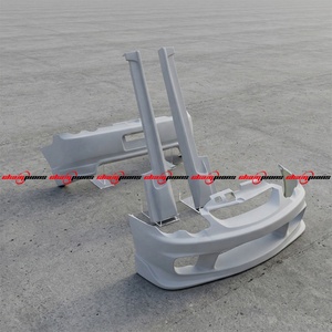 Kit Carrozzeria Stile ING per Honda <span class=keywords><strong>Integra</strong></span> DC5 2002-2004 Paraurti Anteriore Posteriore Minigonne Laterali - Product Image 3