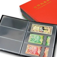 Albums de collection de billets de banque et de timbres PCCB professionnels, très demandés