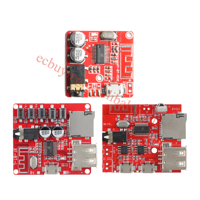 XY-BT-Mini DIY BT Audio Receiver Board BLE 4.1 MP3 Lossless Decoder Board Wireless Stereo Music Module 3.7-5V