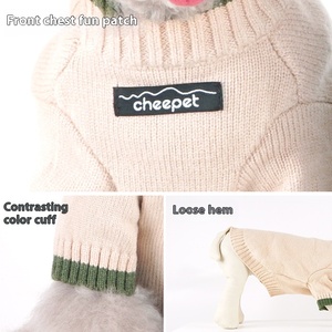 Outono e inverno <span class=keywords><strong>Pet</strong></span> Coat Grosso Quente Coelho Camisola de Veludo para Gatos Cães Bonito Two-Legged Dog Clothes Acessórios de Ano Novo - Product Image 4