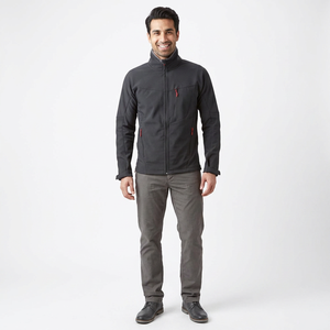 Veste Softshell avec col montant, qualité supérieure, service OEM ODM, vestes Softshell légères - Product Image 1