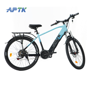 Bicicleta híbrida eléctrica APTK de alta calidad, 350W, 36V, 10Ah, batería Li, 36V, 10Ah, batería Li, disco de aleación de aluminio, cubo trasero, bicicleta eléctrica - Product Image 3