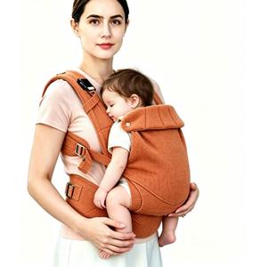Porte-bébés ajustables, porte-bébé confortable, sling pour nouveau-né et enfant en bas âge avec support de tête, léger, enveloppant, ergonomique - Product Image 1