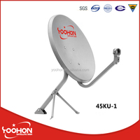 Antenne parabolique Ku Band de 45 cm, antennes satellite, antenne TV