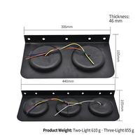 Nouveau feu arrière universel à 3 lampes LED pour camion, remorque, véhicule agricole, remplacement
