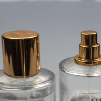 Flacon pulvérisateur en verre de luxe 20/50 ml avec logo personnalisé, hermétique et anti-fuite, pour cosmétiques, soins de la peau, recharge et voyage