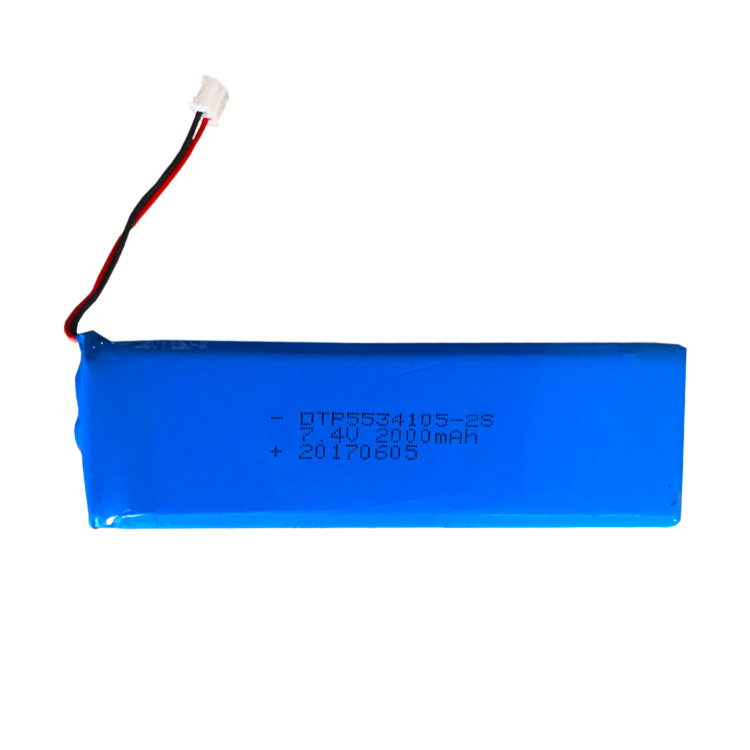 Lipo аккумулятор от производителя 5534105 7,4 В 2000 мАч 25C Lipo Batterie 2S для съемных дронов