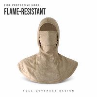 Cagoule ignifuge à longue portée, résistante à la chaleur, flexible et robuste, protection du cou et de la tête pour pompier