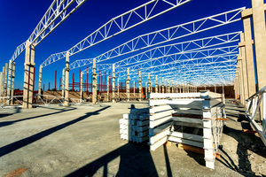 Oferta Especial: Estructura de Acero Ligero para Construcción, Diseño de Marco de Portal Soldado y Plegado, Estándar Internacional, Color Personalizado - Product Image 4