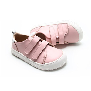 Babyhappy Venta Caliente Cuero Genuino <span class=keywords><strong>Respetuoso</strong></span> Ergonómico Zapatos Descalzos Causal Sneaker para Niños Caminar - Product Image 4