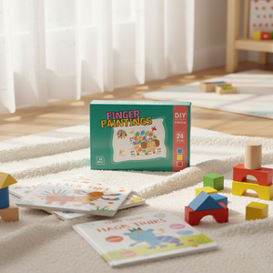 Nouveautés : Kits de <span class=keywords><strong>Peinture</strong></span> Créative pour Enfants – Jouets Éducatifs Précoce pour Dessin au Doigt et Graffiti – Ensembles DIY de Gribouillage au Doigt - Product Image 1