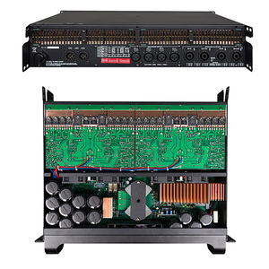 Amplificador de Potencia Profesional <span class=keywords><strong>Berserk</strong></span> FP10000Q de 1350W Clase TD 2U de 4 Canales con Carcasa Metálica y Mezclador de Consola - Product Image 2