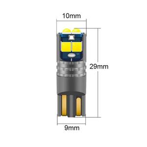 Ampoules LED T10 W5W Super Lumineuses pour Éclairage Intérieur Automobile 168 194, Ampoules de Positionnement Orange pour Voiture, Lampe de Lecture Intérieure, Lampe de Plafond, Lampe de Positionnement - Product Image 2