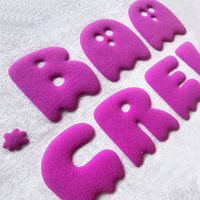Étiquettes thermocollantes personnalisées en vinyle 3D en relief avec logo, autocollants gonflés brillants en caoutchouc et silicone pour vêtements et t-shirts