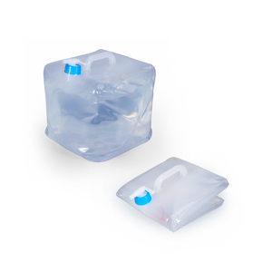 Conteneur d'<span class=keywords><strong>eau</strong></span> pliable en LDPE de qualité alimentaire avec <span class=keywords><strong>robinet</strong></span> et poignée, sac de stockage d'<span class=keywords><strong>eau</strong></span> pour activités de plein air - Product Image 2