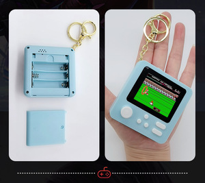 جهاز تحكم صغير محمول باليد مع سلسلة مفاتيح للأطفال, 2.0 بوصة ، 8 بت ، 268 في 1 ، هدية للأطفال - Product Image 6