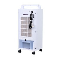Refroidisseur d'air solaire portatif de refroidissement par évaporation de C. C de climatiseur avec à télécommande