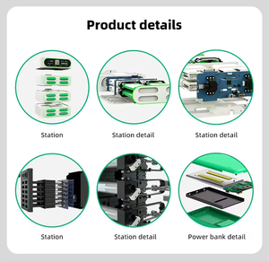 สถานีเช่าพาวเวอร์แบงค์ความจุสูง 8 ช่อง พร้อมหน้าจอ LED ระบบสัมผัส และตู้จำหน่ายสินค้าสำหรับชาร์จโทรศัพท์มือถือ - Product Image 5