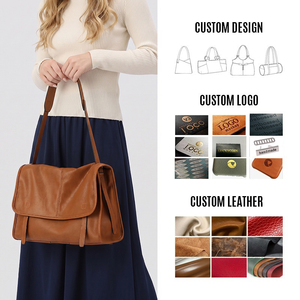 Borse da Donna in Vera Pelle di Vacchetta Personalizzate, Bestseller all'Ingrosso, Borse a Tracolla e Messenger alla Moda - Product Image 6