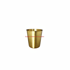 Fantástico cubo de basura de latón martillado hecho a mano, cubo de basura de Metal de estilo Vintage para uso doméstico y en restaurantes a precio de mayorista - Product Image 1