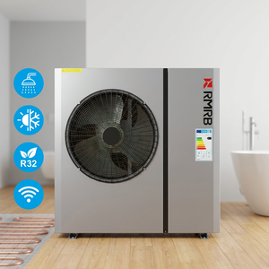 ปั๊มความร้อนแบบอากาศสู่น้ำ EVI 8.2 กิโลวัตต์ ใช้สารทำความเย็น Eco ประสิทธิภาพสูงพิเศษ -35 องศาเซลเซียส พร้อม WiFi สำหรับทำความร้อน ทำความเย็น และน้ำร้อนใช้งานในครัวเรือน โรงแรม รองรับ OEM - Product Image 6