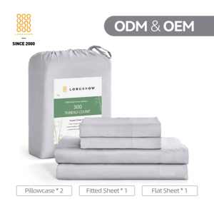 Комплект постельного белья 100% из органического бамбука и бамбуковых простыней, 4 шт. - Product Image 5