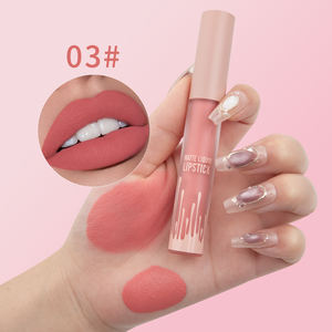 4 Multi-Color de larga duración Hidratante Terciopelo Mate Lápiz labial impermeable Copa antiadherente Brillo de labios - Product Image 4