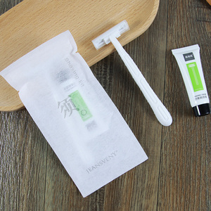 Oem Hotel amenities cepillo de dientes de paja de trigo <span class=keywords><strong>kit</strong></span> dental de viaje para hotel - Product Image 3