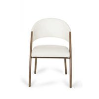 Chaise de salle à manger en hêtre noir blanc de haute qualité JP