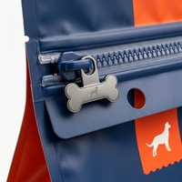Sachet personnalisé imprimé de 10 kg pour aliments pour animaux de compagnie, pochette à fond plat refermable avec fermeture éclair pour emballage de nourriture sèche pour chiens et chats