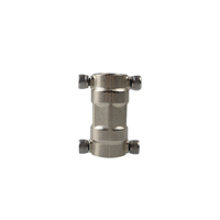 Raccord de pulvérisation haute pression droit en laiton de 12 mm sans trou, style pression supérieure, pour système de brumisation et de refroidissement de jardin