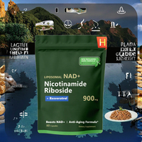 Complément de Beauté Anti-Âge NAD Nicotinamide Quercétine Resvératrol en Capsules pour Adultes - Antioxydant Soutien Perte de Poids 80 Capsules (Durée de Conservation 24 Mois)