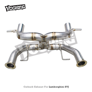 Race Sport Catback pour Lamborghini Aventador SVJ/Ultimae LP780/LP 780-4 2021 + Section arrière haute performance et son super rapide - Product Image 6