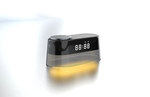 Reloj Despertador Digital OEM/ODM con Carga Rápida 3 en 1, <span class=keywords><strong>Cargador</strong></span> Inalámbrico y Luz Nocturna para Hogar y Oficina - Product Image 3