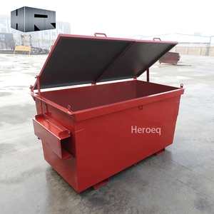 Ngoài trời recyclel kim loại phía trước tải <span class=keywords><strong>bin</strong></span> công nghiệp bỏ qua Thùng rác - Product Image 1