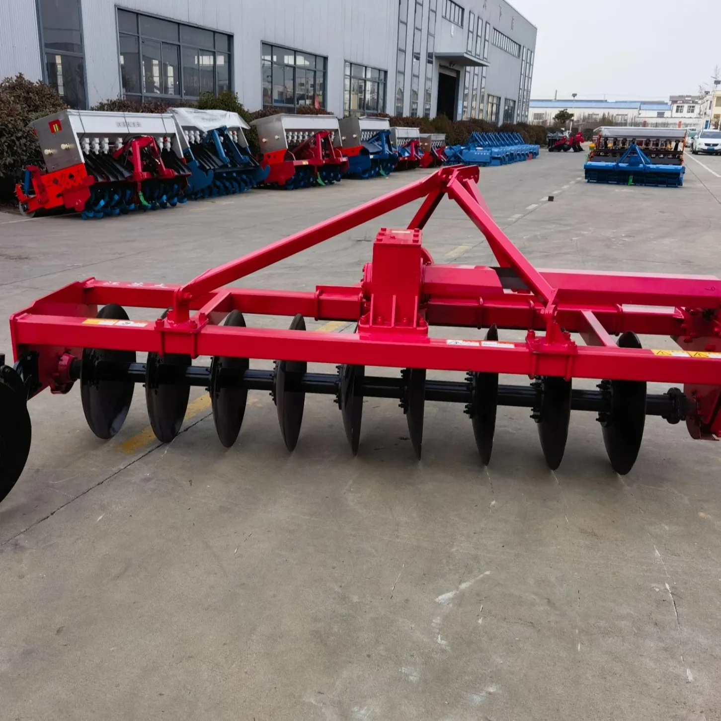 Tractor Gemonteerde Goede Prijs Schijfploeg Landbouwploeg Trekker Schijfploeg 8 Schijf