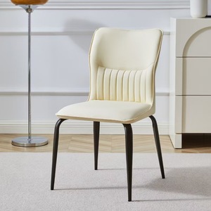 Silla de comedor ligera de lujo, taburete avanzado para casa, respaldo de restaurante, silla de negociación blanca Simple, silla de comedor Foshan - Product Image 1