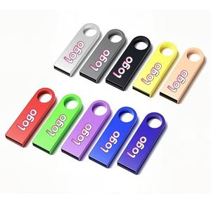 X323-1 Pormo Gifts Custom Logo <b>USB</b> 3.0 <b>Flash</b> <b>Drive</b> 128GB Metal Portable Classic - Product Image 1