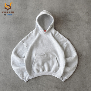 Vente en gros de sweats à capuche 100% coton pour hommes, survêtement sportif, sweat-shirt à capuche, logo personnalisé, impression sérigraphique - Product Image 1