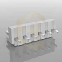 Connecteur en laiton HC-VH, pas de 3,96 mm, prise droite à 180 broches, style sertissable pour carte PCB, indice de protection IP20, 30 V CC, accessoires de bornes
