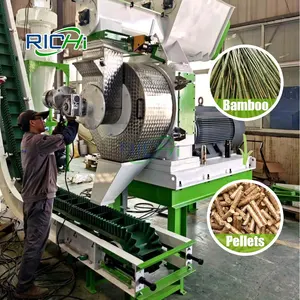 RICHI 1-10 T/H Bambus pellets Mühle Biomasse