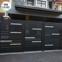 Treillis et portails de clôture pour maison Clôtures en aluminium de sécurité de luxe Décorez les grilles