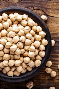 Garbanzos Secos Enteros, Legumbres Beige, Naturales, Orgánicos, Sin OMG, Altos en Proteínas, Aptos para Veganos, a Base de Plantas, Orissa, Larga Vida Útil - Product Image 4