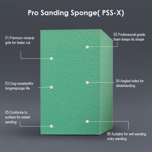 Éponge à polir CHOPAND, tampon de ponçage abrasif, surface abrasive, réutilisable, durable, éponge à <span class=keywords><strong>poncer</strong></span> moyenne et petite - Product Image 5